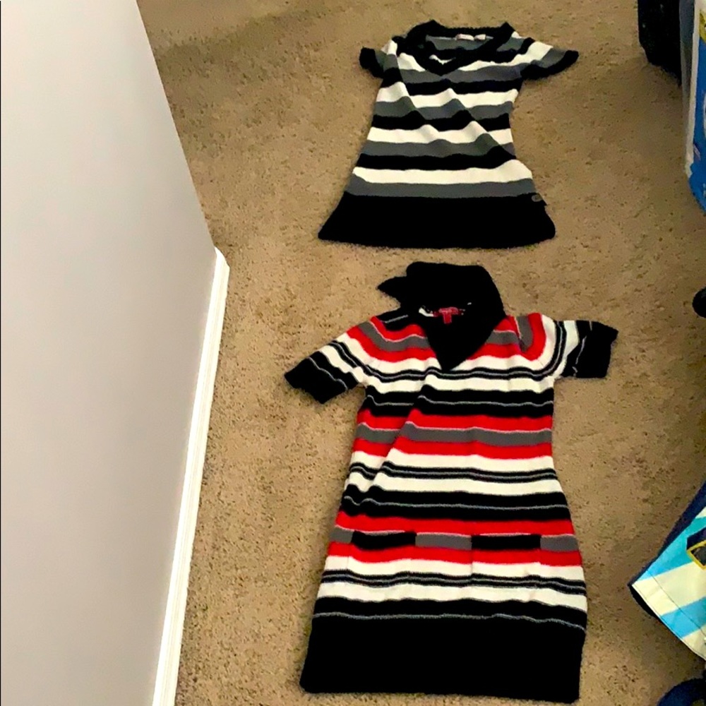 Sweater dresses short sleeve!!